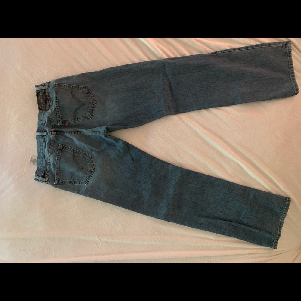 Levi’s, sold by Brooks Brothers, 501 buttonfly jeans. Men’s.